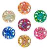 Nuevo Redondo Cosido a Mano Piña Diamante Paquete de Material DIY 10mm Acrílico Accesorios de Ropa Dorso de Cocodrilo Taladro Cosido a Mano