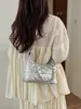 Bolsas Femininas Estilosas de Alta Qualidade 2026 Verão Nova Nicho Simples Acolchoada Corrente Bolsa Transversal Ins Bolsa Bolinho