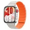 Adecuado para Huawei Fit5 Pro Correa de Silicona para Reloj, Correa Magnética Guerrero Blindado, Huawei Fit3/4/5Pro
