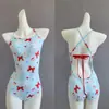 Maiô Feminino de Peça Única para Dropshipping, Camada Única, Sem Bojo, Emagrecedor, Treinamento Profissional em Piscina, Maiô Estilo Desenho Animado para Menina