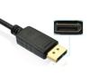 Cable adaptador hembra DP a VGA de gran tamaño, venta directa de fábrica. Cable adaptador DP a VGA HD, DP a VGA 1080p.