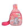 2026 Nueva Bolsa de Pecho de Dibujos Animados para Niños Bolsa de Hombro de Nylon Rosa de Pony de Dibujos Animados Bolso Cruzado Casual Lindo para Niña