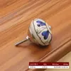 Manija de Cerámica Estilo Europeo de Calabaza con Diseño de Arte Vintage para Cajón, Puerta de Gabinete, Armario y Cómoda, Pintada a Mano Estilo Antiguo