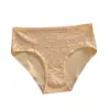 Ropa interior de algodón con encaje para mujeres europeas y americanas de talla grande, Braguitas para mujer de cintura media-alta, Talla extragrande de comercio exterior para mujer