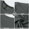 Comércio Exterior Transfronteiriço Amazon Camiseta de Seda Gelada Secagem Rápida Masculina Fitness Outdoor Corrida Gola Redonda Verão Esportes Manga Curta Masculino