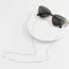 Cadena de Gafas de Metal de Moda Transfronteriza Europea y Americana para Colgar en el Cuello Cordón Anticaída para Gafas Cadena de Mascarilla Cuerda para Mascarilla Cordón para Gafas
