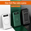 Kit Power Bank Móvel 10000mAh, Carregamento Sem Fio com Cabo Embutido, Placa PCBA de Power Bank, Carcaça Pode Ser Impressa com Logo
