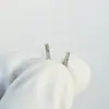 Varilla Roscada Recta de Aleación de Titanio F136 Diente Interno y Externo Accesorios de Joyería para Perforación de Hélice de Oreja con 0.9 Dientes Internos y 1.2 Dientes Externos