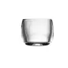 Copo Transparente de Vidro com Anel para Dedo, Copo de Cristal para Degustação de Chá, Conjunto de Chá Doméstico Resistente ao Calor, Copo Pequeno de Vinho, Conjunto de Vinho
