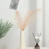 Simulação de arranjo de flores de junco para quartos e salas de estar. Buquês de flor de junco. Flores artificiais grandes tipo junco. Decoração do casamento. Panícula artificial de capim-rabo-de-cachorro.