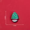 Adornos navideños de Papá Noel, muñeco de nieve, bricolaje, resina, pequeños accesorios, pegatina para refrigerador, carcasa de teléfono, parche plano