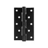 Bisagra de batiente de acero al manganeso puerta de madera maciza bisagra negra engrosada 4 pulgadas 5 pulgadas puerta ignífuga antirrobo puerta de habitación bisagra silenciosa