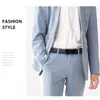 Cinturón de Hebilla Automática para Hombre Casual de Negocios Cinturón Versátil Cinturón de Negocios para Hombres de Mediana Edad y Jóvenes Pantalones Cinturón Especial Transfronterizo