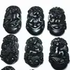 Pingente de Jade Negro com Pedra Serpentina, Pingente de Jadeíta Negra, Pedra Medicinal, Oito Pedras Guardiãs para os Doze Signos do Zodíaco, Presente de Feriado