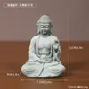 Decoración de Buda Zen chino para sala de estar, mueble de TV, oficina, monumento turístico, pecera, paisaje, estatua de Jiang Taigong