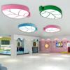Frete grátis lâmpada de teto led kindergarten iluminação criativa folha lâmpada crianças lâmpada dos desenhos animados para meninos e meninas lâmpadas do quarto