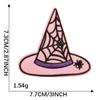 Patch logo bordado acessórios de fantasia chapéu de halloween bordado bolsa diy original acessórios patch adesivos de tecido