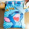 Amazon Juego de Ropa de Cama Transfronterizo Europeo y Americano Serie de Una Pieza Funda Nórdica Tejido Cepillado Transpirable Anime Lujo Ligero