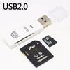 Lector de Tarjetas USB 3.0 Dos en Uno Cámara Tarjeta SD Cámara del Tablero del Coche Almacenamiento Tarjeta de Memoria TF Computadora Portátil