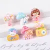 Cogumelo Animal Brilhante Desenho Animado Acessórios de Resina DIY Enfeites Grampos de Cabelo Feitos à Mão Capas de Celular Copo de Água Acessórios de Cabeça Venda por Atacado