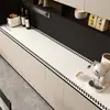 Tapete para mesa de mueble de TV, tapete para mesa de aparador de comedor, mantel para mesa de centro de sala de estar, tapete impermeable y resistente a manchas para entrada, tapete protector para cubierta de zapatero