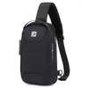 Bolsa Transversal Tridimensional Estilosa Bc para Homens e Mulheres, Bolsa de Peito Esportiva Fashion com Fechadura de Senha, Pequena Bolsa de Ombro Funcional à Prova d'Água