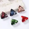 Garra de Triángulo Diamante Cristal Vidrio Cosido a Mano Diamante DIY Ropa Vestido de Novia Zapatos Bolsa Accesorios para el Cabello Accesorios Pegajoso y Cosible