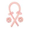 Herramienta para Peinar el Cabello Ondas para Dormir Ondulado Perla Esponja Rizador Sin Calor Varita Rizadora Perezosa Set Scrunchie