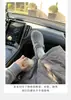 Novos Estilos de Sapatos Loafer 2026, Pantufas Peludas Quentes Internas de Veludo com Aumento de Altura, Sapatos Individuais Birkenstock, Meio Sapato Fechado para Mulheres