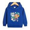 Suéter con capucha para niñas, nueva ropa de otoño 2022 para niños, top de algodón para niñas, abrigo de moda de primavera y otoño para niñas