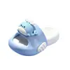 Pantuflas infantiles Little Whale para niñas, antideslizantes y resistentes al olor, lindas, adecuadas para uso interior y exterior, para niños pequeños y mayores, sandalias para niños