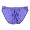 Ye zimei ropa interior sexy de una pieza generación calzoncillos de seda de hielo para hombre transparente con hebilla lateral abierta U convexa sexy ropa interior transparente