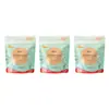 Te amo bactericida, eliminación de ácaros, eliminación de manchas, retención de fragancia, detergente para ropa, limpieza profunda de perlas, 3 bolsas de paquete de viaje, una generación de cabello