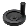 Roda de Mão de Raios Duplos em Liga de Alumínio Modelo Ham12/15/18-D60/80/100/140/160/200 Yiheda