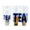 Saco de embalagem para milk tea saco de embalagem copo duplo copo único saco de alta permeabilidade café transparente atacado copo de bebida descartável suco