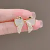 Broche de lazo de temperamento corsage de traje de mujer de alta gama pin de diseño de moda con personalidad accesorios