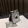 Espejo Lindo de Dibujos Animados Adecuado para Funda de Teléfono Samsung Zflip7 con Hebilla de Anillo Brillante Zflip6/ Funda de Teléfono Apilable 50% de Descuento