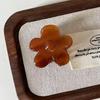 Horquilla de ácido acético ámbar para mujer, con pinza de pico de pato para cabello roto, pinza lateral para tocado, flequillo