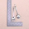 Série de Talheres Colher e Garfo Pingentes de Liga de Prata Antiga Acessórios para Pingente de Pulseira Colar Chaveiro DIY