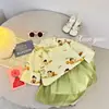 Vestido Tang para Niñas Traje de Vestir Primavera y Otoño Nuevo Lindo Ropa Antigua Infantil Estilo Chino Estilo Nacional Tesoro para Mujer
