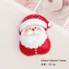 Acessórios de Resina DIY Desenho Animado Joias Cartão Grande Velhinho de Natal Clipe de Cola de Chantilly Capa de Celular Fivela de Sapato Chaveiro Pingente