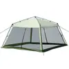 Tienda de campaña para exteriores, toldo de malla para acampar, tienda parasol, tienda para parque, picnic, barbacoa, a prueba de lluvia, a prueba de sol, a prueba de viento, a prueba de mosquitos