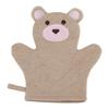Guantes de Baño de Dibujos Animados de Oso Todo Poliéster Flor de Baño Toalla de Baño Doble Cara Doble Propósito Guantes Flor de Baño Frotar Toalla de Baño Frotar Espalda de Adulto