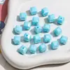 Paquete de Materiales para Manualidades con Cuentas Cuadradas de Acrílico Colorido Galvanizado, Cuentas Sueltas Colgante Pulsera Collar Pendientes DIY Hecho a Mano