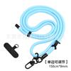 Cordón para Teléfono Móvil, Cruzado, Correa Ajustable de 8 mm para Teléfono, Cordón Trenzado de Poliéster, Multicolor, Cordón de Sensación de Alta Gama, Cadena para Teléfono