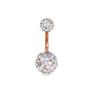 Conjunto de anéis para umbigo em aço inoxidável joia para piercing corporal anel umbilical Anéis para umbigo conjunto de 10 peças
