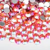 Rhinestones Redondos Planos Serie Roja al por Mayor para Uñas Artísticas DIY Accesorios de Rhinestone de Cristal