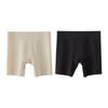Tangge Paquete de 2 Pantalones de Seguridad de Seda Sin Costuras Elásticos de Cintura Media Boxer de Seda de Morera Leggings Transpirables Anti-Polvo