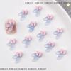 Nuevos Zapatos de Ballet Dibujos Animados Joyería para Uñas Hielo a Través del Amor Belleza Falda de Niña Resina DIY Uñas Accesorios Diamante