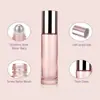 Botellas de Vidrio Transparente con Bola Rodante al por Mayor Transfronterizas, Botellas para Aceites Esenciales, Botellas Roller para Perfume, Cosméticos Portátiles, Botellas Vacías para Perfume y Aceite Esencial